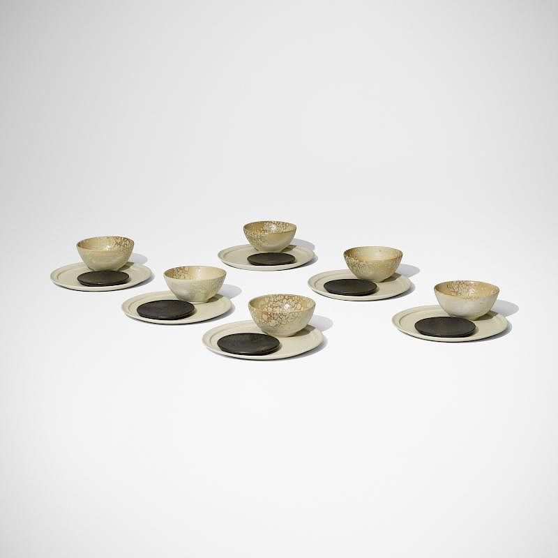 Appraisal: Aage and Kasper Wurtz tableware collection Aage and Kasper Wurtz