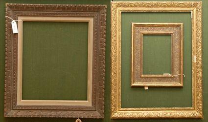 Appraisal: Three Giltwood Picture Frames x in x in and x