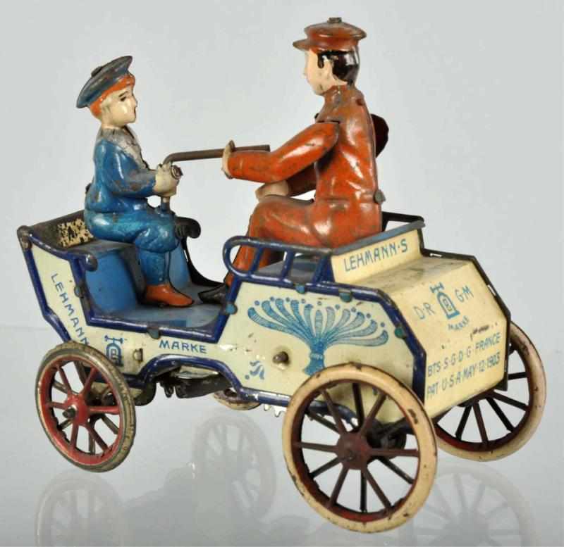 Appraisal: Tin Litho Lehmann Naughty Boy Wind-Up Toy Description German Working