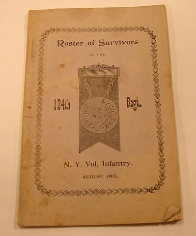 Appraisal: Small Civil War Veterans book titled Roster of Survivors of