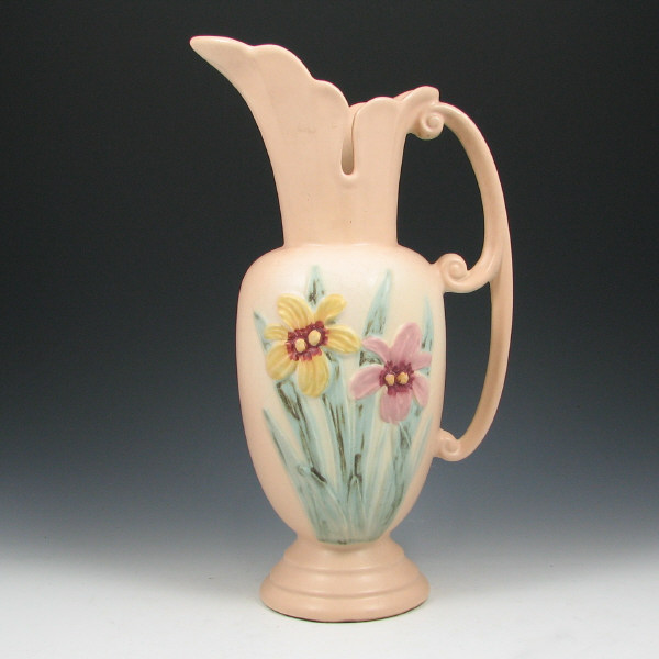 Appraisal: Hull Iris - Pitcher - Mint Iris pitcher in cream