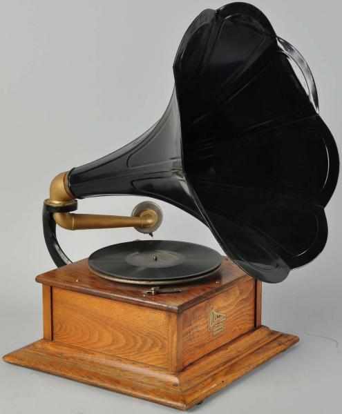 Appraisal: Columbia H-Style Phonograph with Horn Bracket arm and horn have