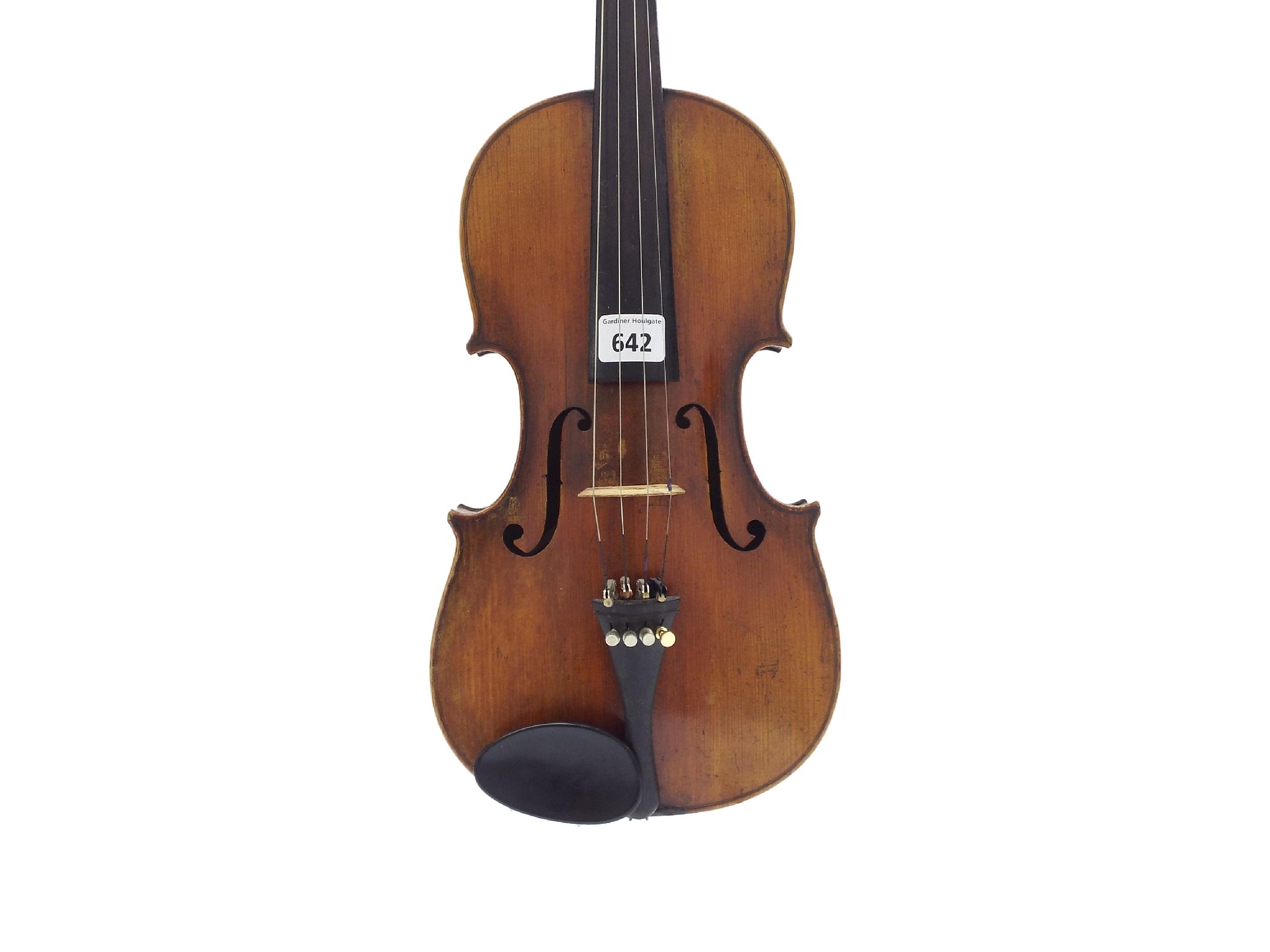 Appraisal: th century violin labelled Pierre Silvestre a Lyon cm