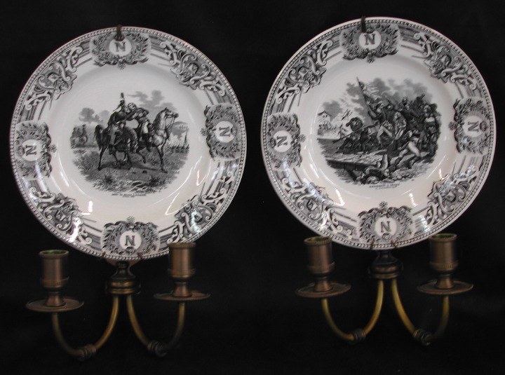 Appraisal: Pair of Continental Brass Two-Light Appliques first quarter th century