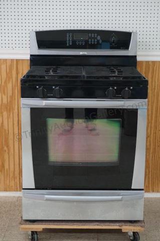 Appraisal: Whirlpool Gold Gas Stove Range Oven Freestanding - Burner Gas