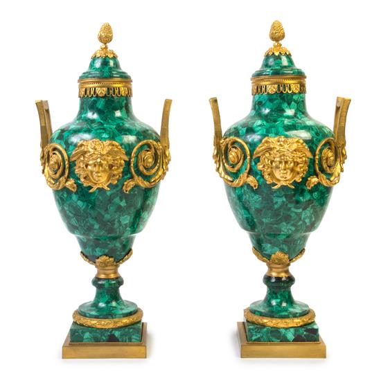 Appraisal: Sale Lot A Pair of Louis XV Style Gilt Bronze