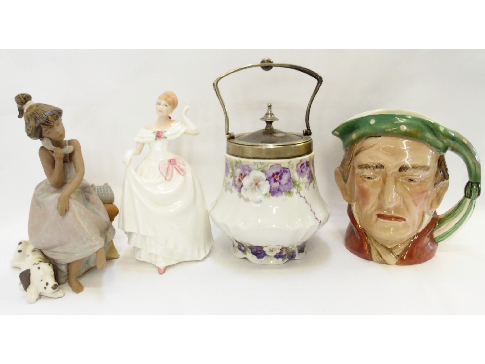 Appraisal: Royal Doulton Dawn figure Beswick Ware Toby jug Lladro figure