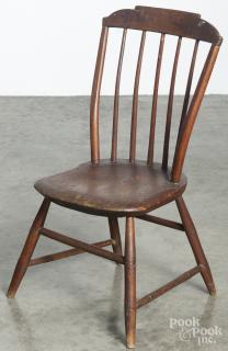 Appraisal: Child's Windsor chair early th c overall - '' h