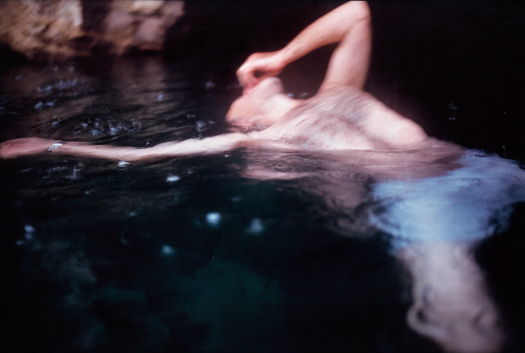 Appraisal: NAN GOLDIN - Guido Floating Levanzo Sicily Oversized cibachrome print