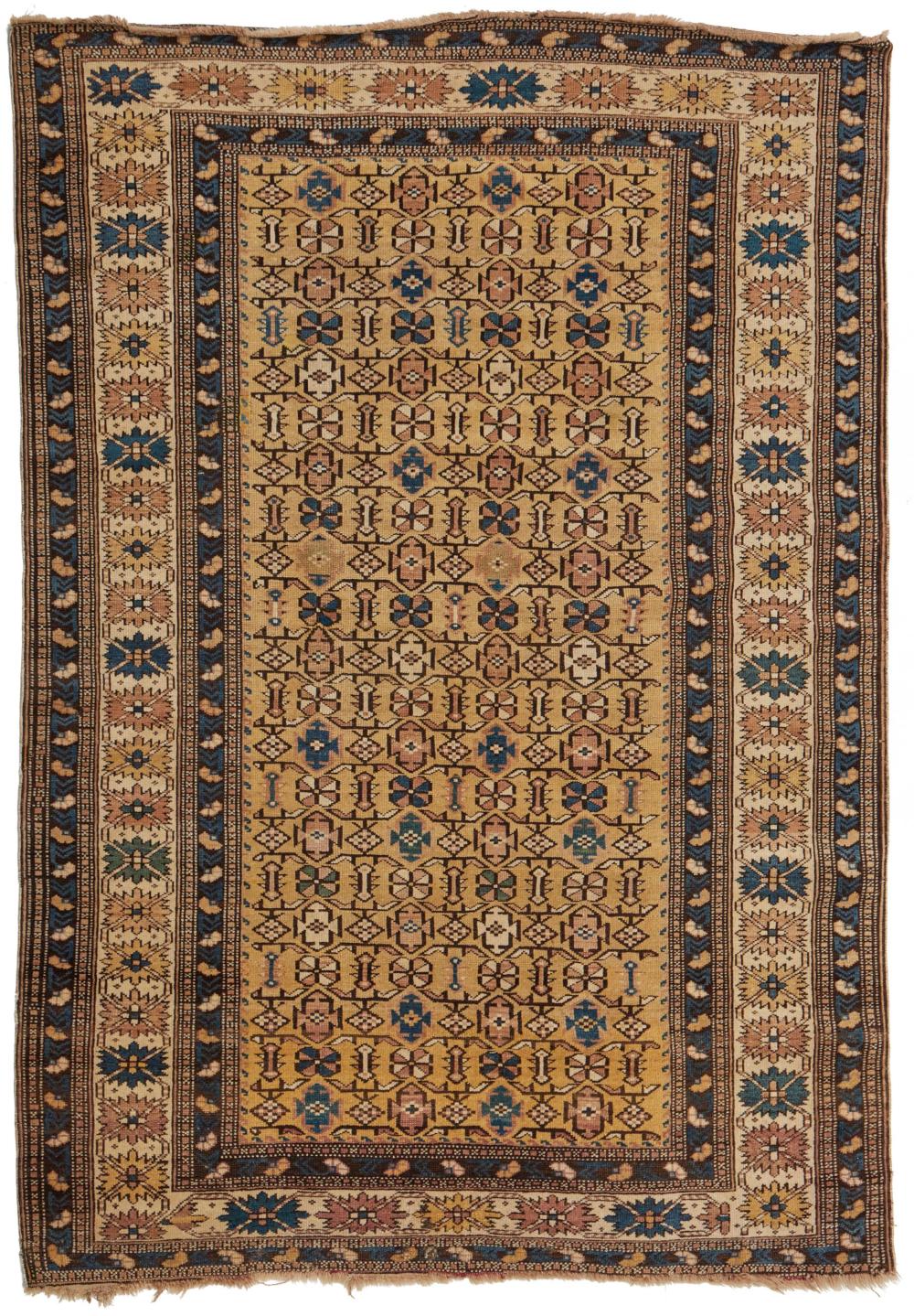 Appraisal: A Shirvan Caucasian area rug Circa Wool on wool foundation