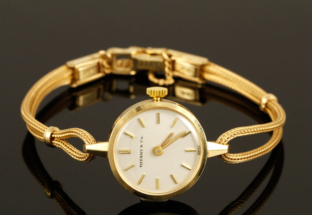 Appraisal: - K Gold Tiffany Co Watch Tiffany and Company watch