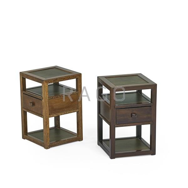 Appraisal: SCOTT CORNELIUS DESIGN STUDIO Pr occasional tables Condition Report Fading