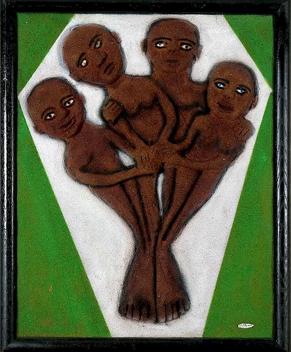 Appraisal: Outsider Art Archie Byron Brothers and Sisters Byron Archie b