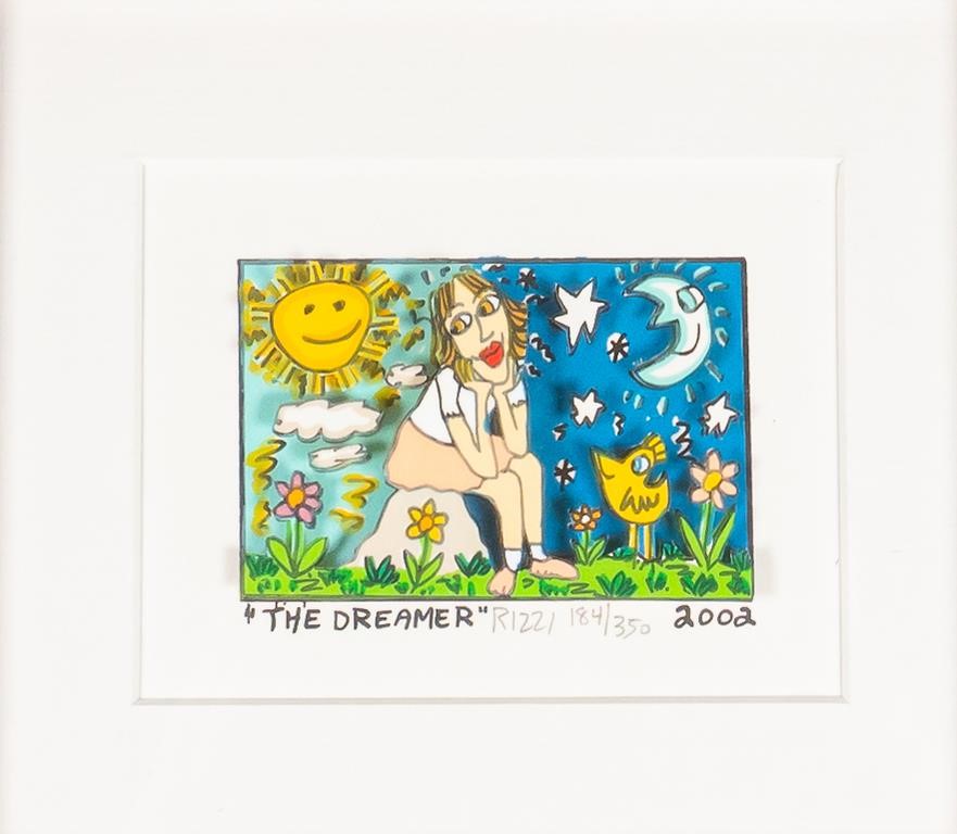 Appraisal: James Rizzi American New York - -D serigraph The Dreamer