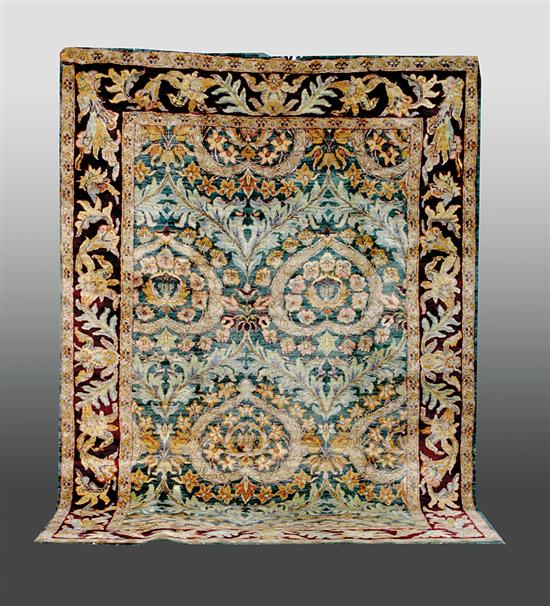 Appraisal: Indian Jaipour carpet ' x '