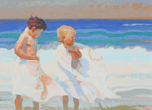 Appraisal: ASARO John American th C ''Summer Breeze'' Color Serigraph sight