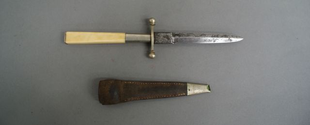 Appraisal: A small Garter dagger inch blade marked Woftenholm Washington works