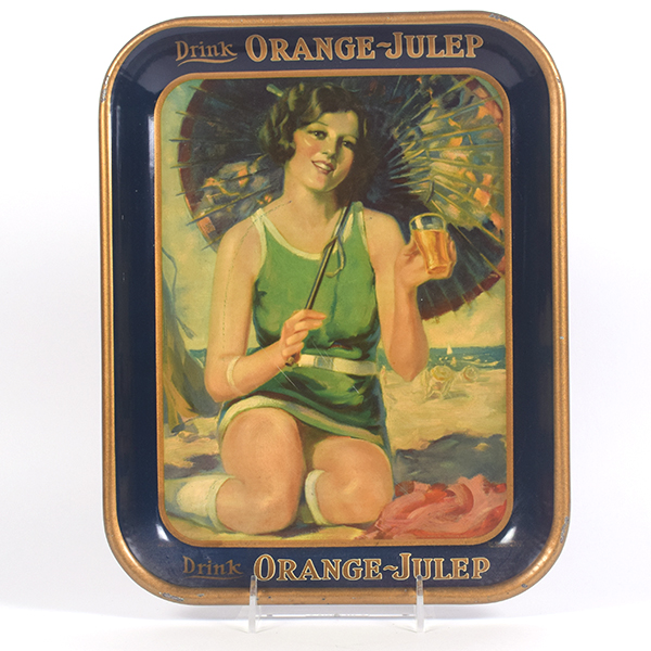 Appraisal: Orange Julep Soft Drink Prohibition Era Serving TrayReference n aBrewery