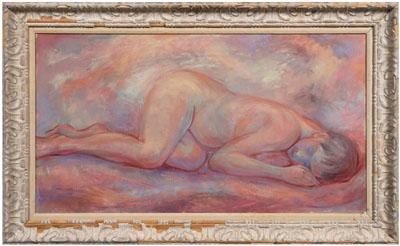 Appraisal: Reuben Jackson Gambrell painting Columbia South Carolina - quot Nude