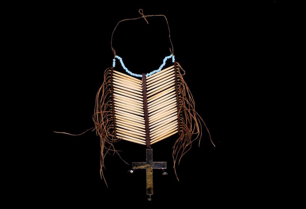 Appraisal: Northern Plains Indians Hair Pipe Bead Breastplate Featured in this