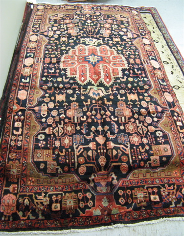 Appraisal: PERSIAN HAMADAN TRIBAL CARPET ' x '