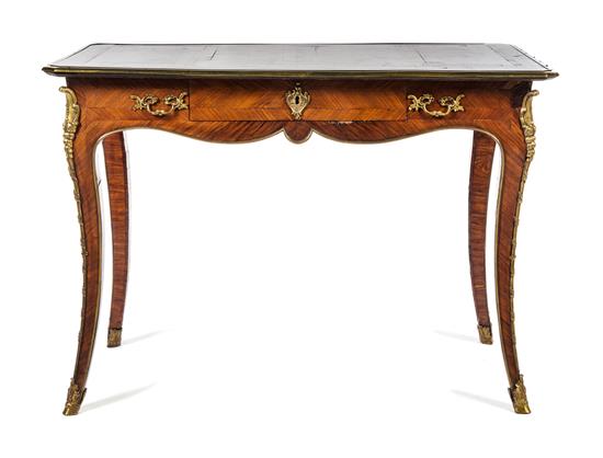 Appraisal: Sale Lot A Louis XV Style Kingwood Occasional Table th