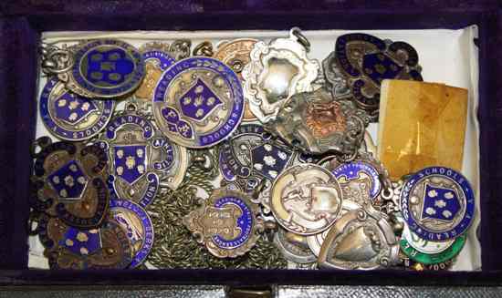 Appraisal: A collection of twenty seven Edwardian and later silver and