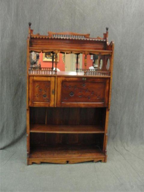 Appraisal: Victorian Eastlake Open Front Bookcase Etagere From a Patterson NY