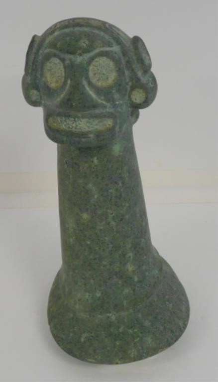 Appraisal: TAINO LARGE PESTLE FULLY FORMED ANTHROPICfigure with excessively huge head