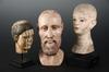 Appraisal: SANTOS HEADS - All in painted wood including Late th