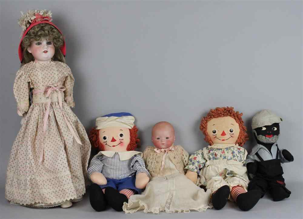 Appraisal: ARMAND MARSEILLE '' DREAM BABY'' INFANT DOLL Base of neck