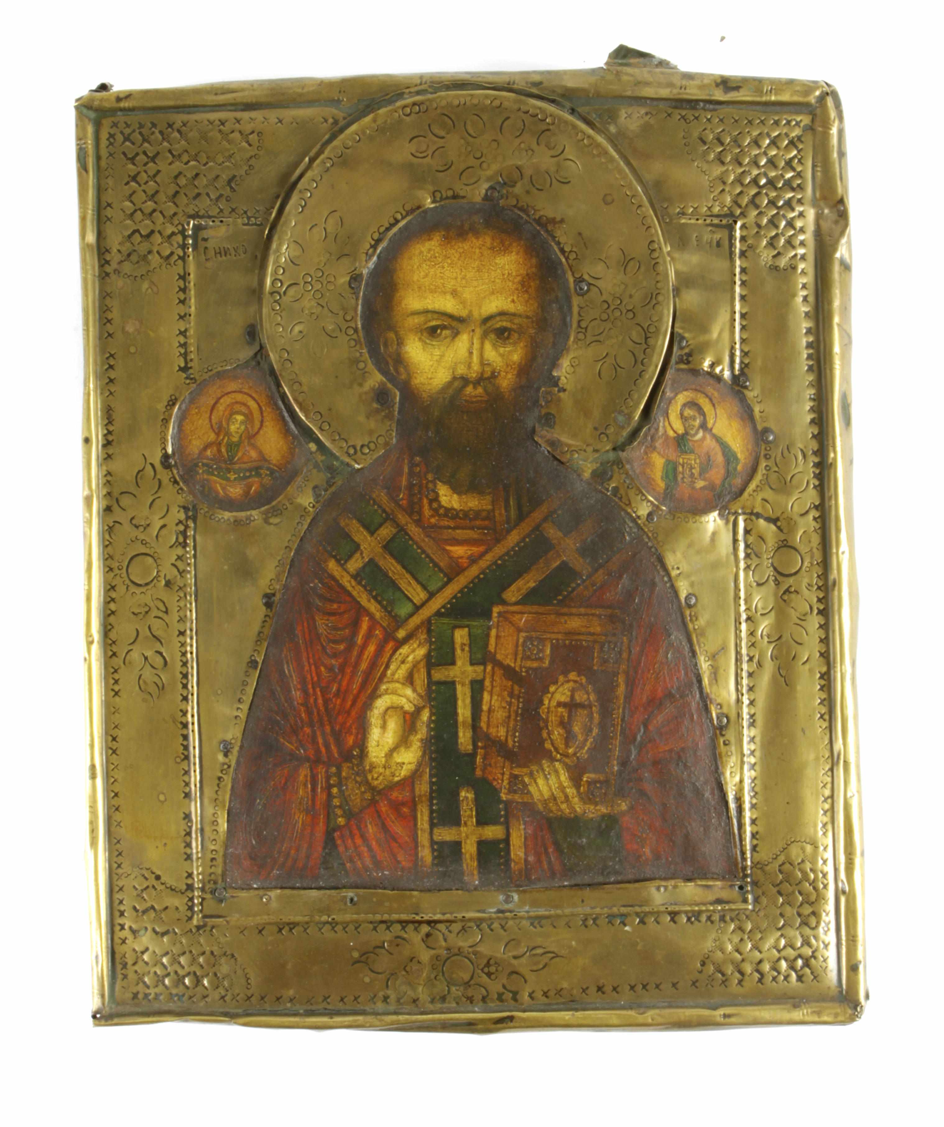 Appraisal: A group of four Russian icons depicting Mother of God