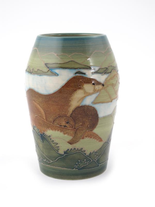 Appraisal: Otter a Dennis Chinaworks limited edition vase designed by