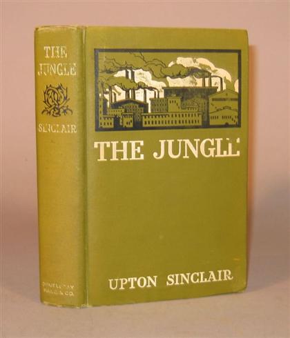 Appraisal: vol Sinclair Upton The Jungle New York Doubleday Page Co