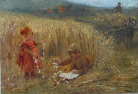 Appraisal: JOHN BROWN ABERCROMBY SCOTTISH - THE RAVELLED TALE Signed and