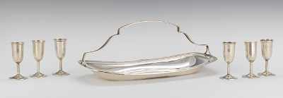 Appraisal: A Lot of Sterling Silver Pieces by Webster Including six