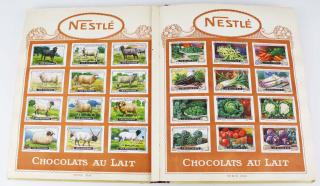 Appraisal: Late Th C Chocolats Trade Card Album Nestle's Peter Cailler's