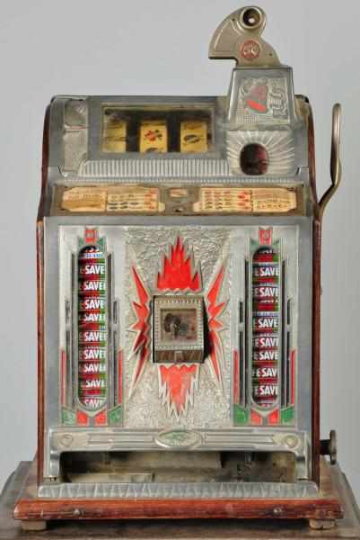 Appraisal: Mills -Column Front Vendor Slot Machine Description Appears to be