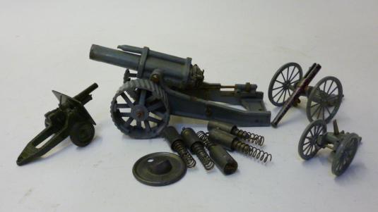 Appraisal: Four Britains guns including a Howitzer incomplete P