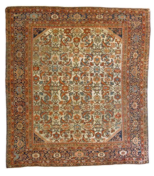 Appraisal: SULTANABAD RUG Persian early th century ft in x ft