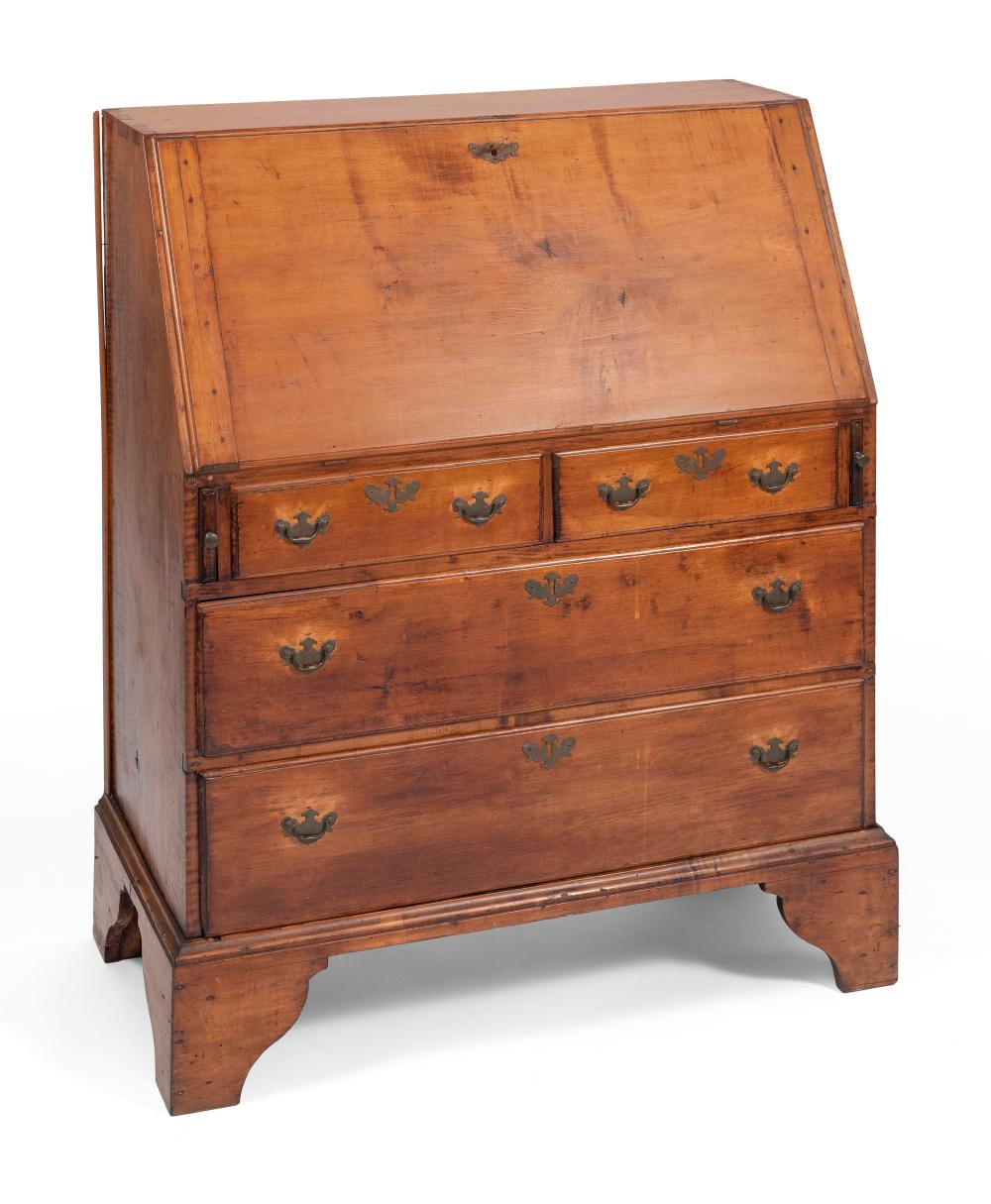 Appraisal: SLANT-LID DESK SECOND HALF OF THE TH CENTURY HEIGHT WIDTH