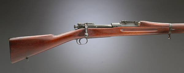 Appraisal: A scarce Springfield Model Hoffer-Thompson bolt action gallery rifle Serial