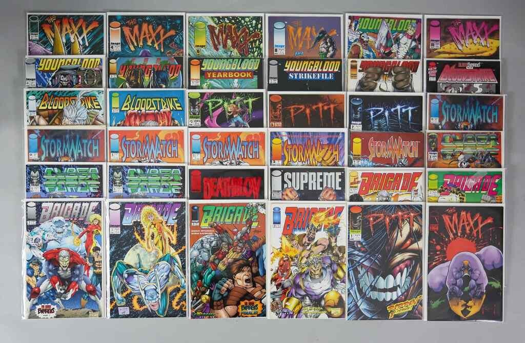 Appraisal: IMAGE COMICS THE MAXX JIM LEE ROB LIEFELDImage Comics The