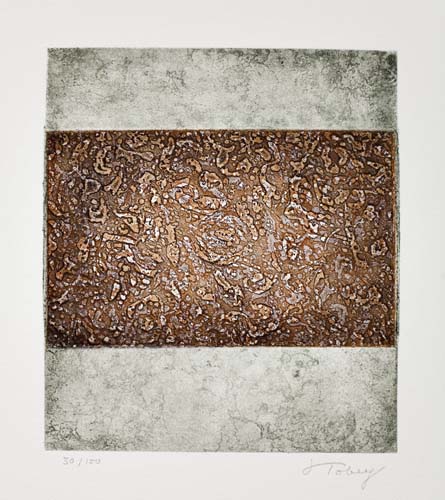 Appraisal: MARK TOBEY Salute to Tobey Portfolio with color screenprints and