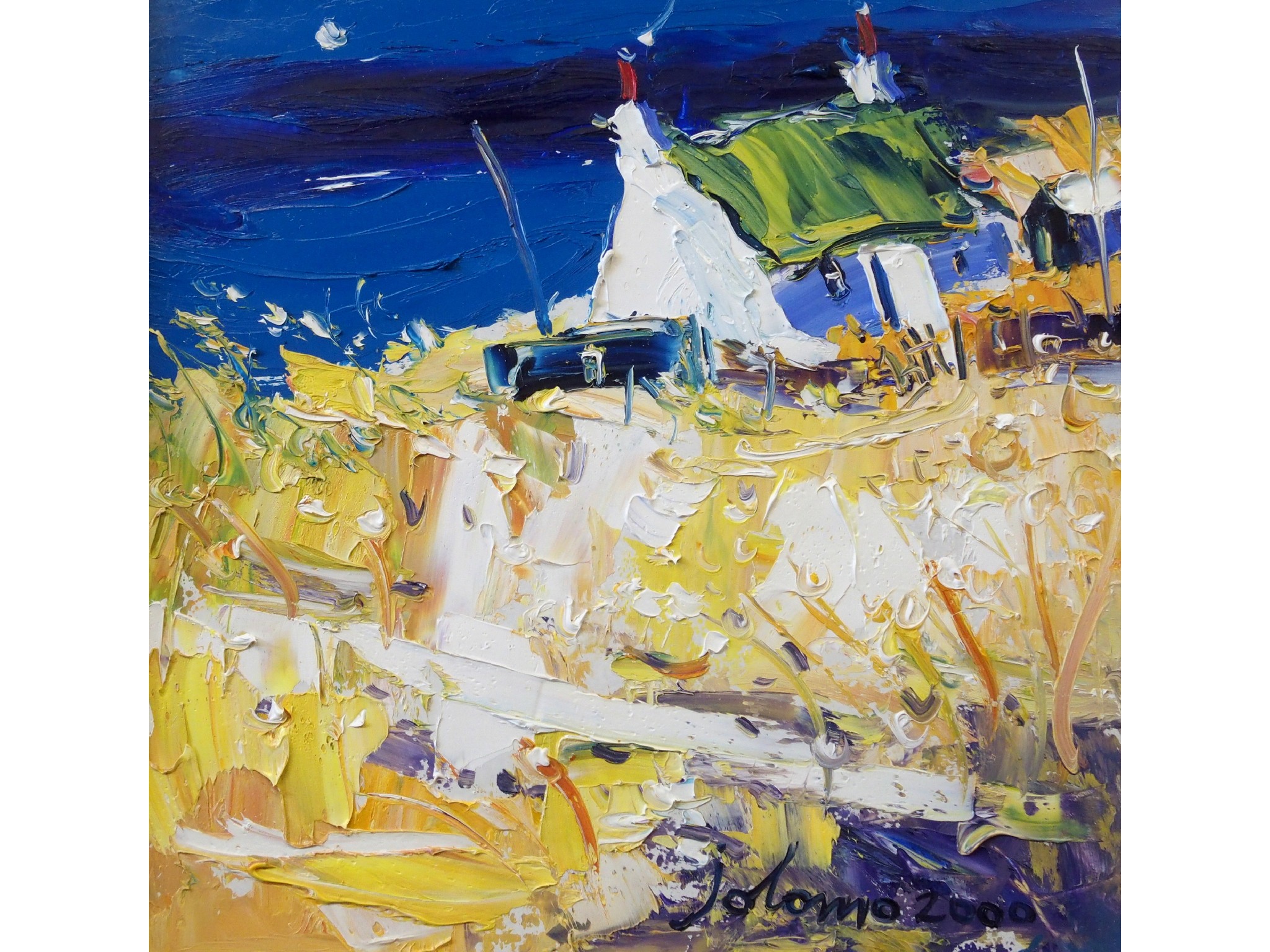 Appraisal: JOHN LOWRIE MORRISON Scottish b WEE CROFT LOCH SWEENOil on