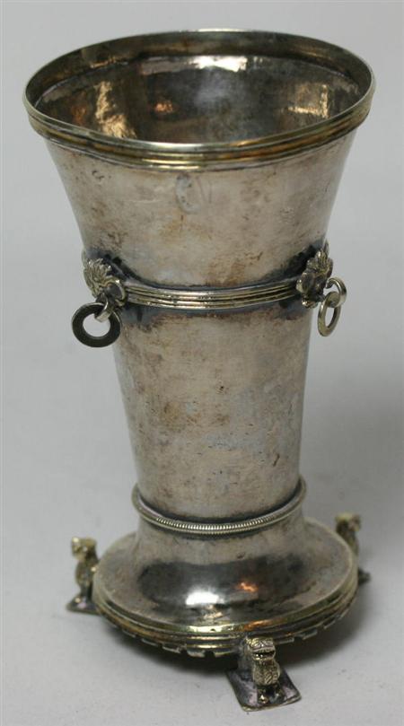 Appraisal: A continental th century style vase indistinctly marked to underside