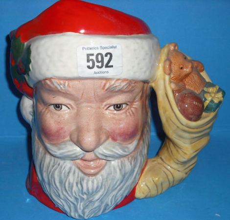 Appraisal: Royal Doulton Large Character jug Santa Claus D