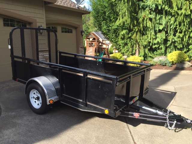 Appraisal: UTILITY TRAILER P J Trailer Mfg model U x feet