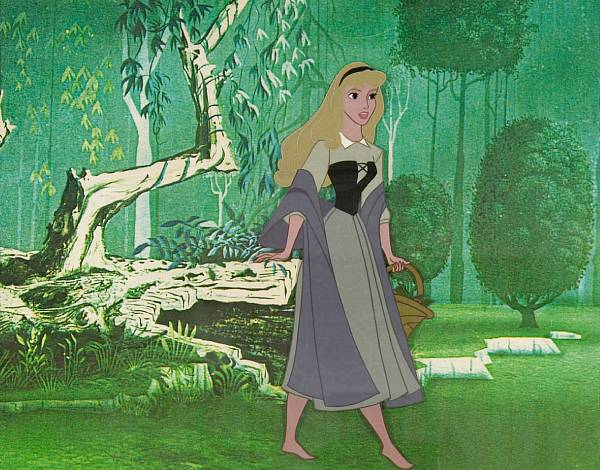 Appraisal: A Walt Disney celluloid from Sleeping Beauty gouache on celluloid