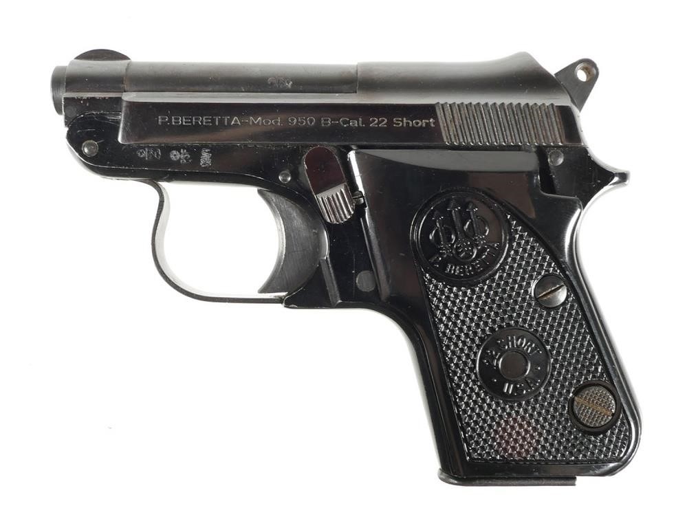 Appraisal: FIREARM BERETTA -B SHORTBeretta subcompact Short pistol shipping info This